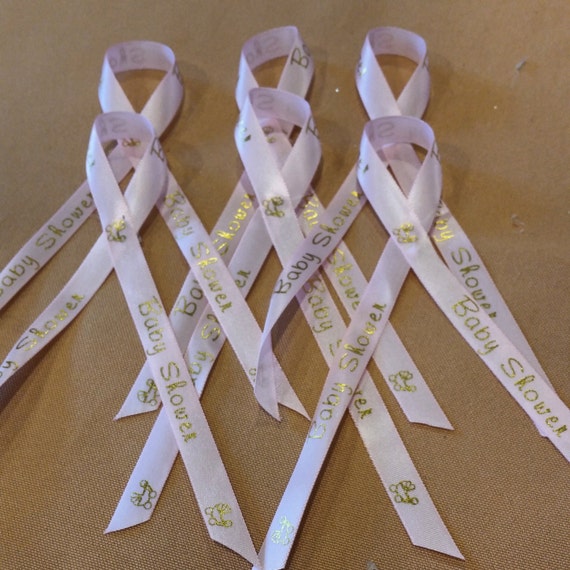 for decorations shower baby ribbon by baby Pink shower shower engraved ribbon baby