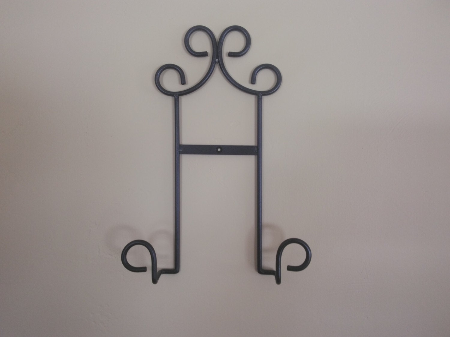 Metal dinner plate rack dinner plate holder by metalkraftdecor