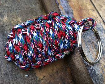 Afghanistan Veteran Paracord Key Ring
