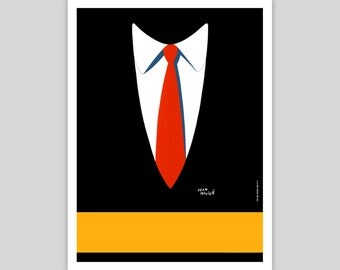 Le Cravate Vintage Poster