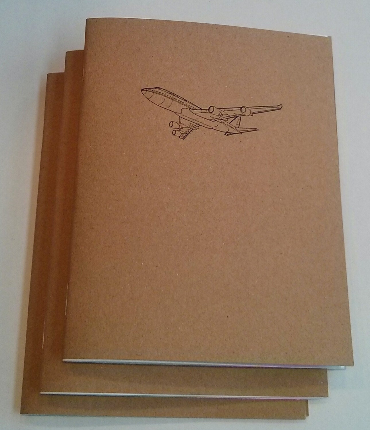 Airplane Jetliner Mini Notebook diary by DangBatIndustries