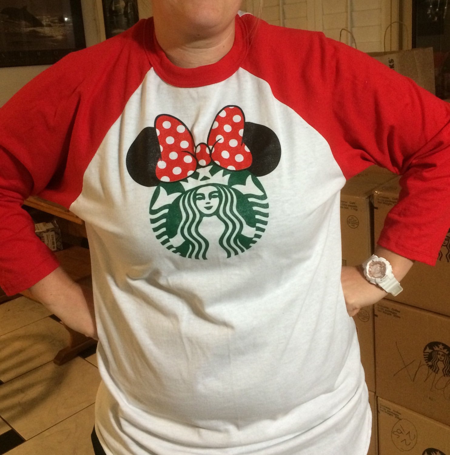 target disney starbucks shirt