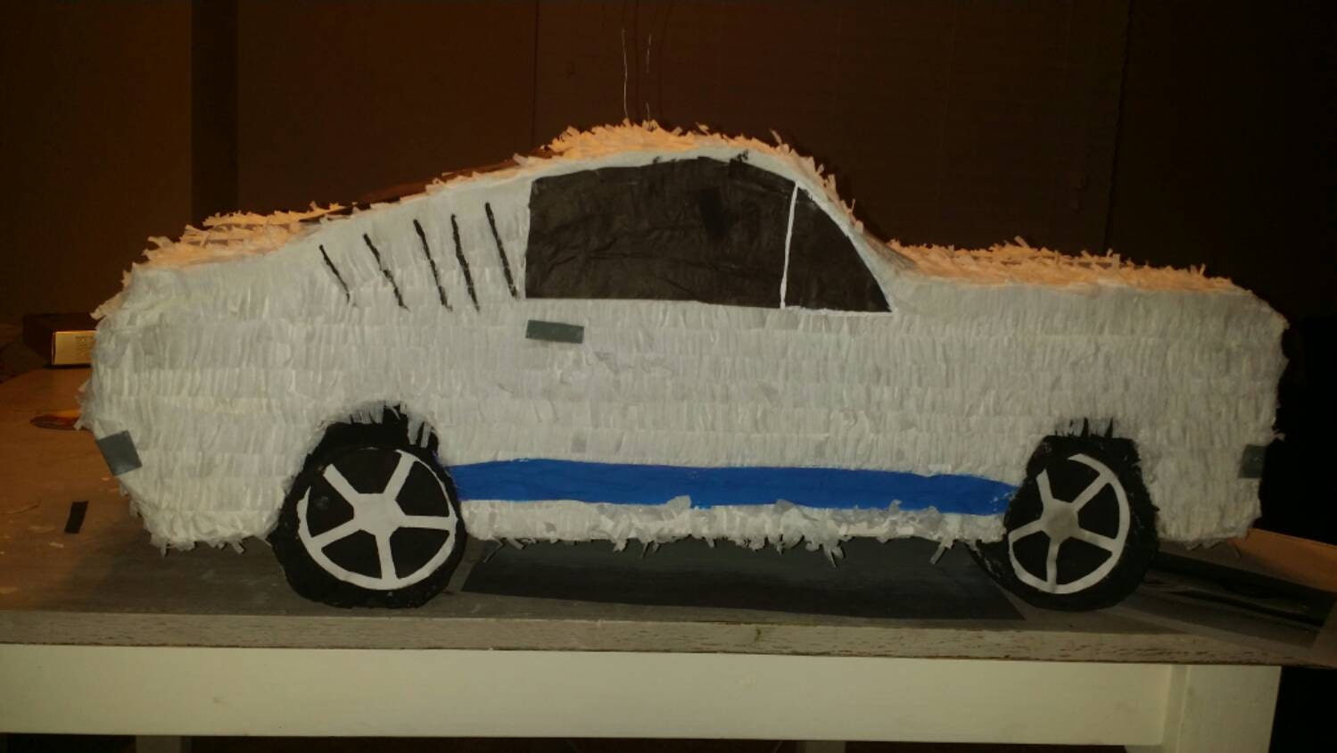 Custom car pinata by AmaPinatas on Etsy