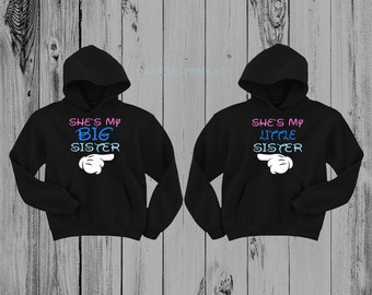 big and little sweatshirts
