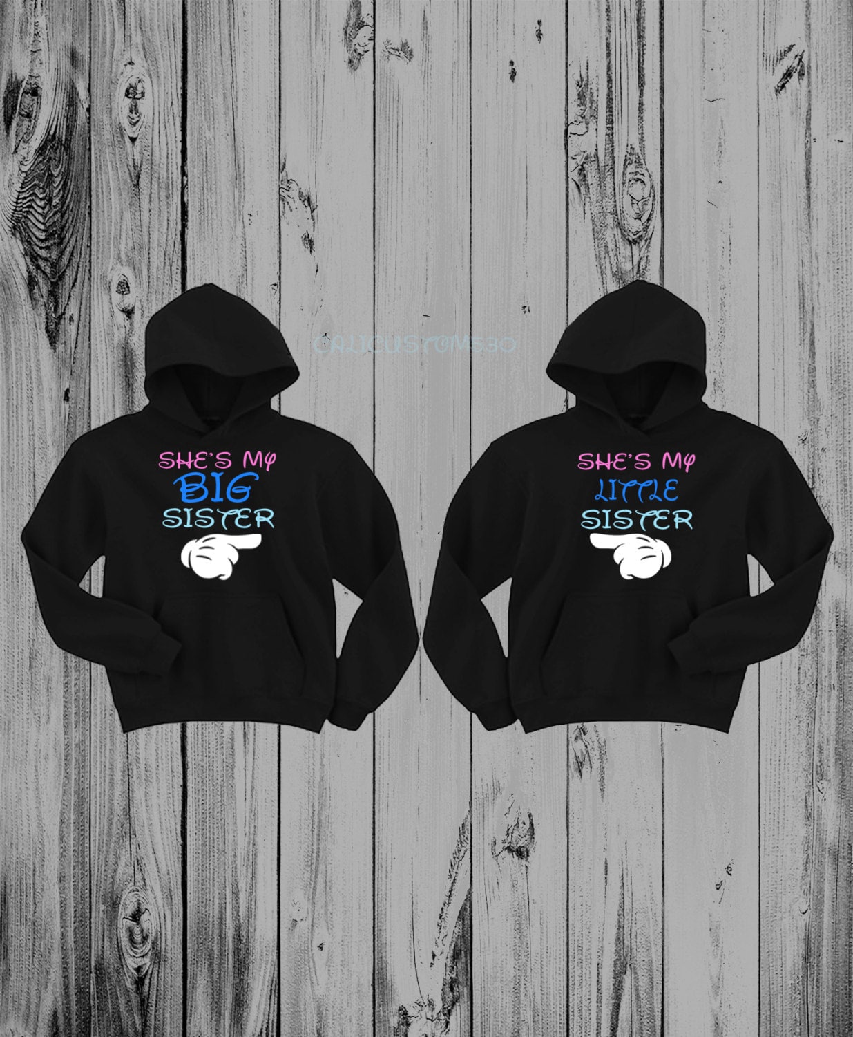 big sister little sister sweatshirts