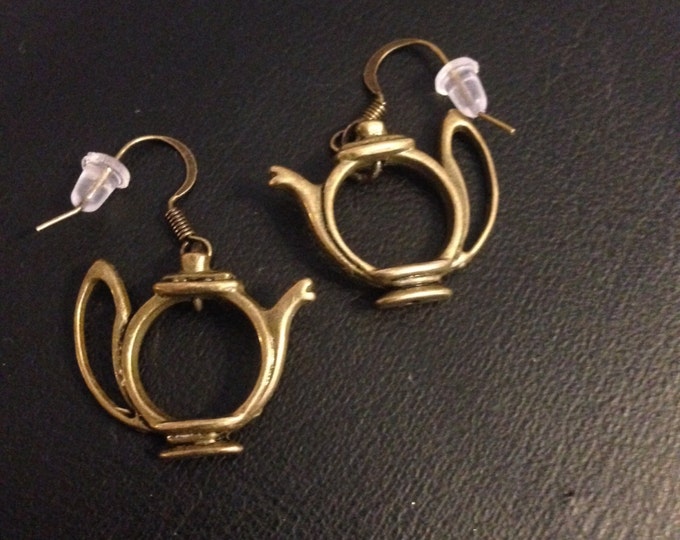 Tea Pot Earrings