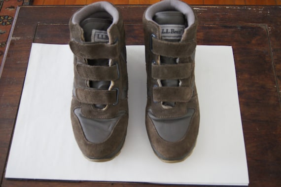 ll bean snow sneakers velcro