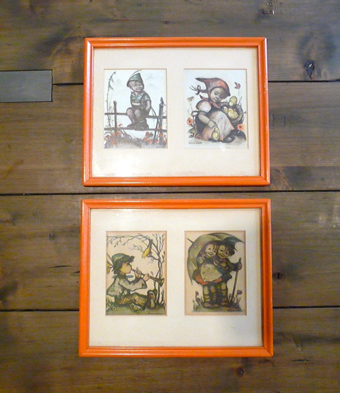 Framed Hummel Prints