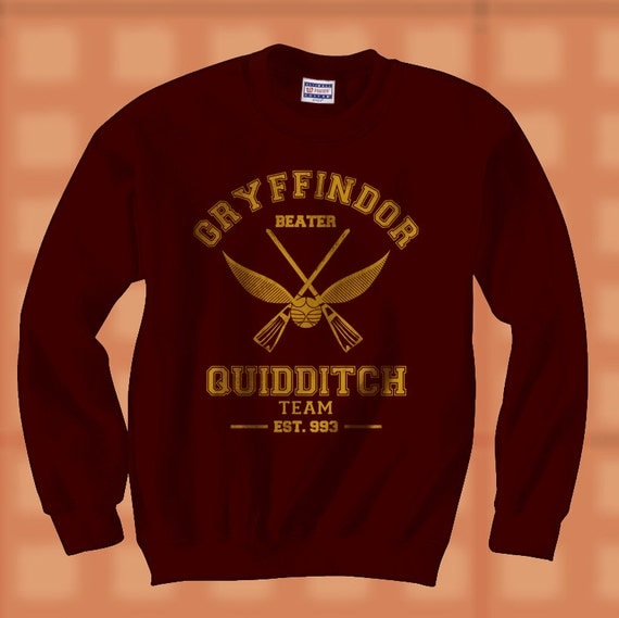 gryffindor quidditch sweatshirt