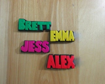 Popular items for name magnets on Etsy