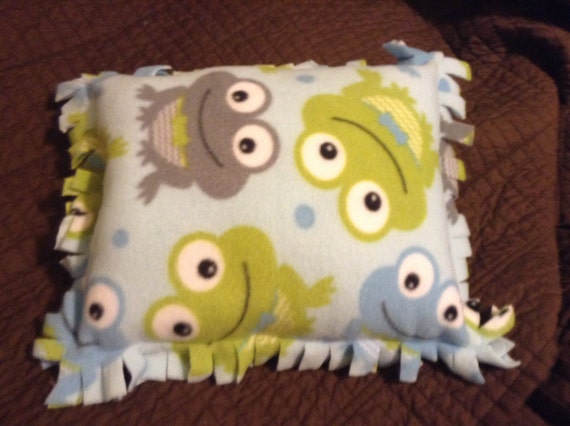 frog travel pillow