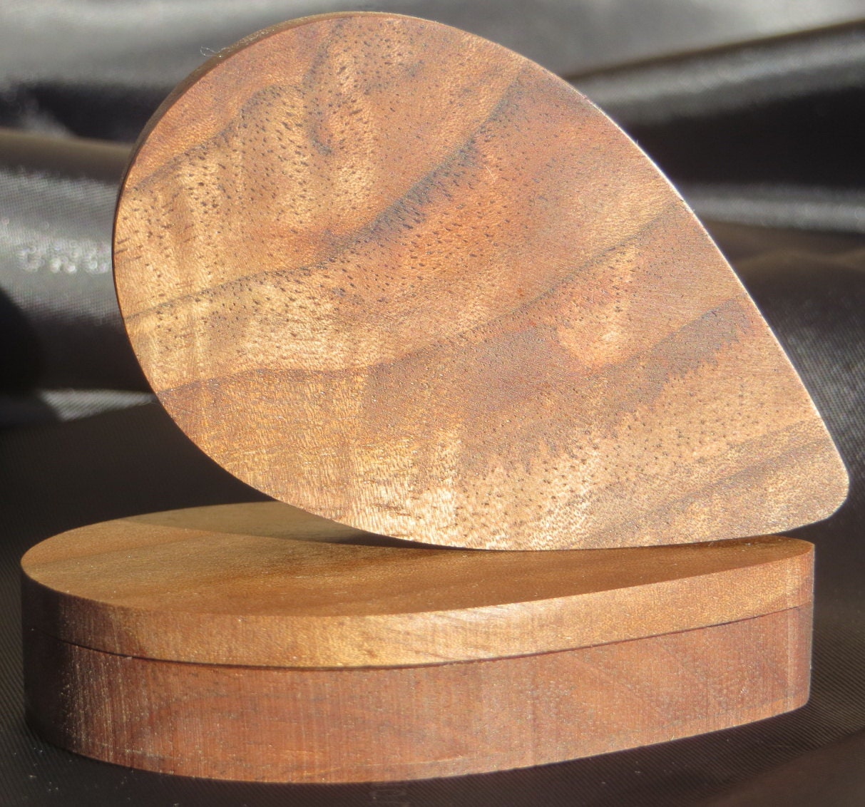 Pick Holder Guitar Pick Holder Wood Walnut Handcrafted