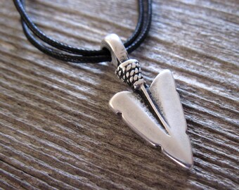 Men's Necklace - Men's Spear Necklace - Men's Silver Necklace - Mens Jewelry - Necklaces For Men - Jewelry For Men - Gift for Him