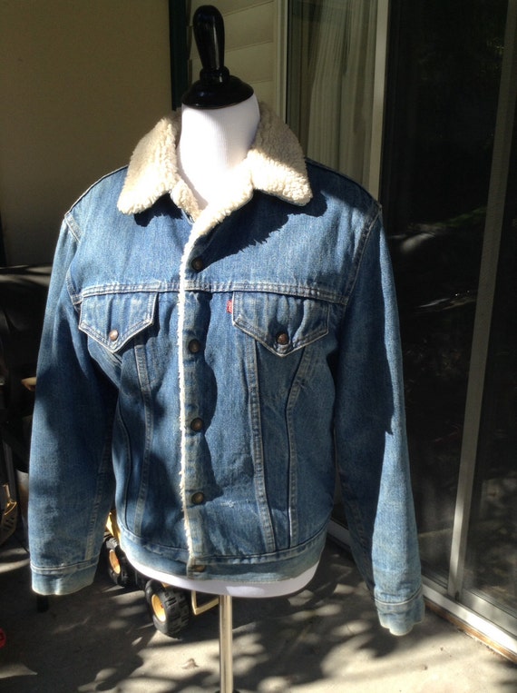 Vintage Levi's Wool Denim Jacket