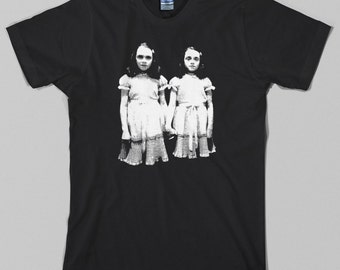 Shining T Shirt - grady twins, stanley kubrick, overlook hotel, motel, novel, redrum, stephen king - Graphic Tee, All Sizes & Colors