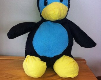 Hand sewn Penguin Plush stuffed animal