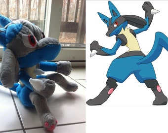 Lucario Pokemon Plush
