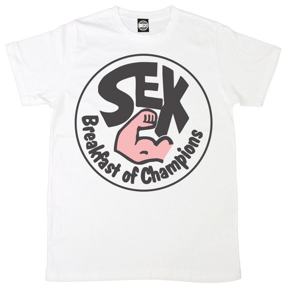 James Hunt Sex Breakfast Of Champions Mens Vintage by BatchOne