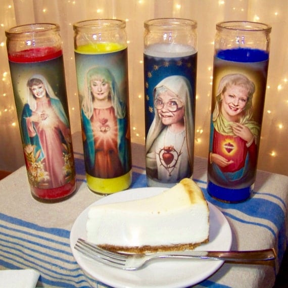 My Pen15 Club Set of 4 Golden Girls Celebrity Prayer Candles