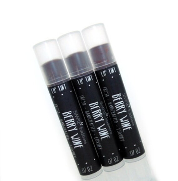 Lip Tint Tinted Balm Lip Color Berry Lip Color Natural
