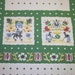 Vintage LEACOCK Tablecloth Tiny Gardeners & Polka Dots