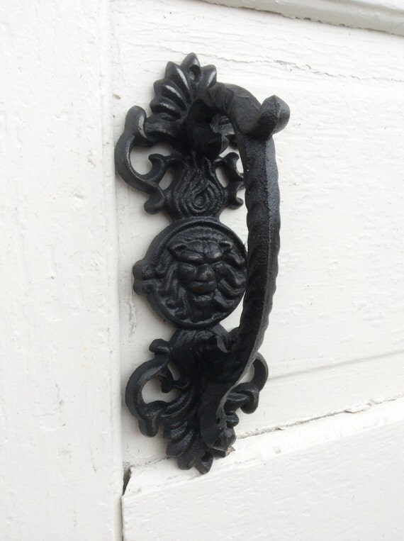 Items similar to Iron Door Pull , French Decor, Home Fixtures, Door