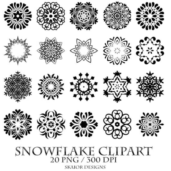 snowflake clipart photoshop - photo #48