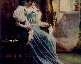 Dorothea Baird, Letty Lind, Victorian Ladies Theatre Poster 2, 1901 Victorian Costume, Victorian Era, Gifts for Actors