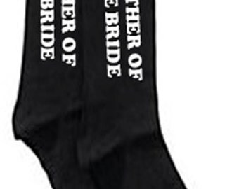 Father of the Bride Socks, Groom Socks, Wedding Socks, Wedding Party Gift, Bridal Party Socks, Groomsman