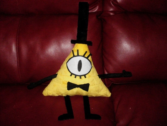 Gravity Falls Bill Cipher 12 inch Fan-made by DarlingBirdPoe