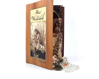 Stash Book Safe - Alice in Wonderland Secret Storage Book
