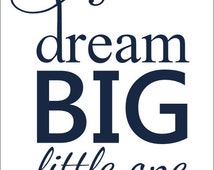 Unique dream big decal related items | Etsy