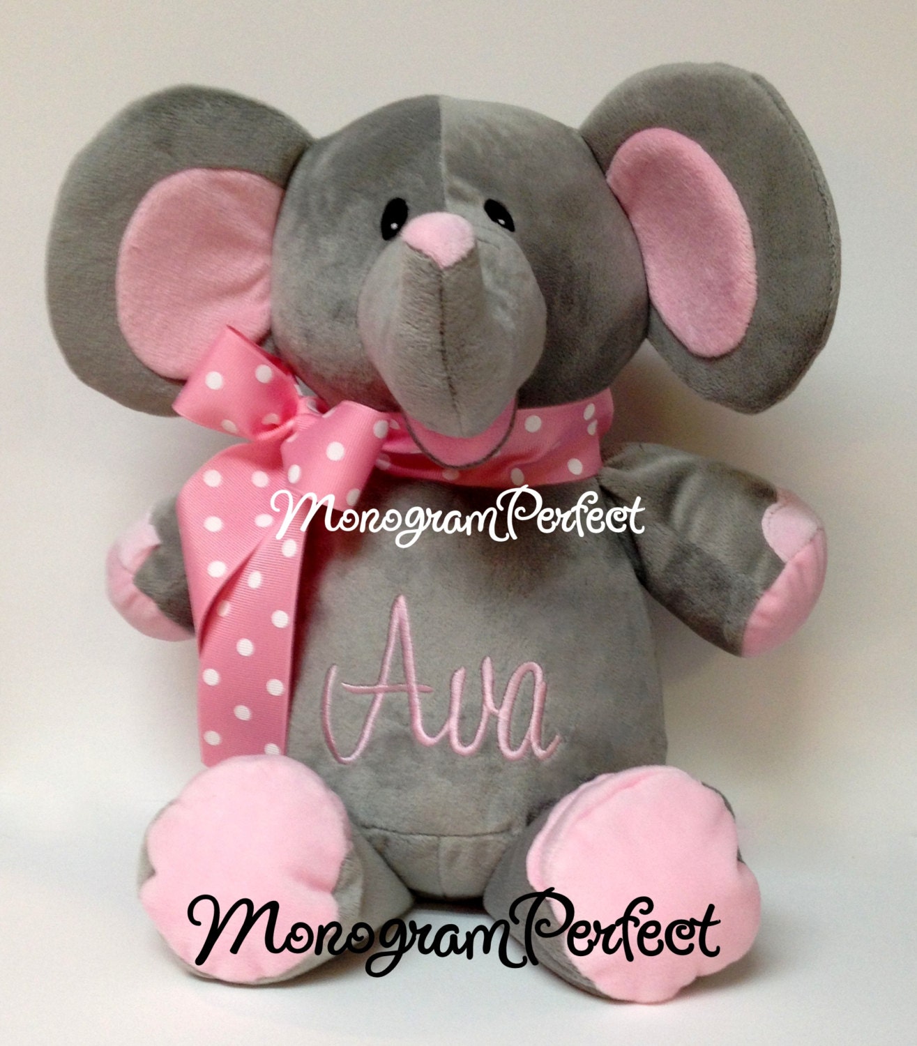 Personalized 16 Plush Elephant Stuffed Animal