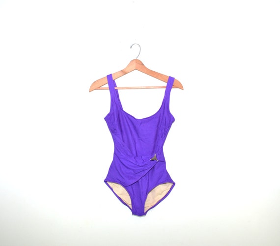Purple Swimsuit Purple Bathing Suit One Piece by founditinatlanta
