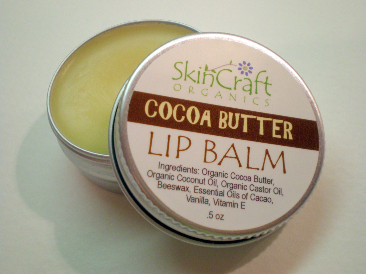 Organic Cocoa Butter Lip Balm Cocoa Butter by