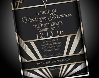 Speakeasy Invitation Template Free 8