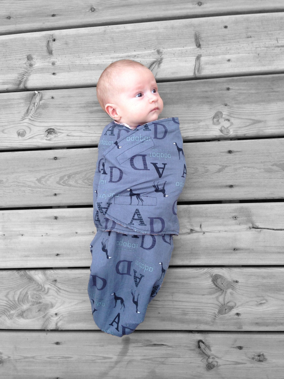 Simply Swaddle 03 & 36mos and Knot Hat in 5 sizes nb12mos