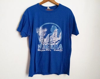 Vintage Niagara Falls Blue T-shirt