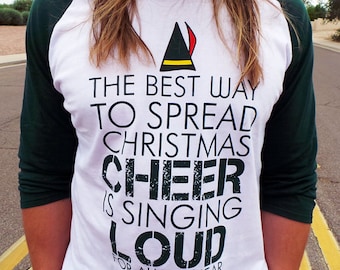 the best way to spread christmas cheer sweatshirt