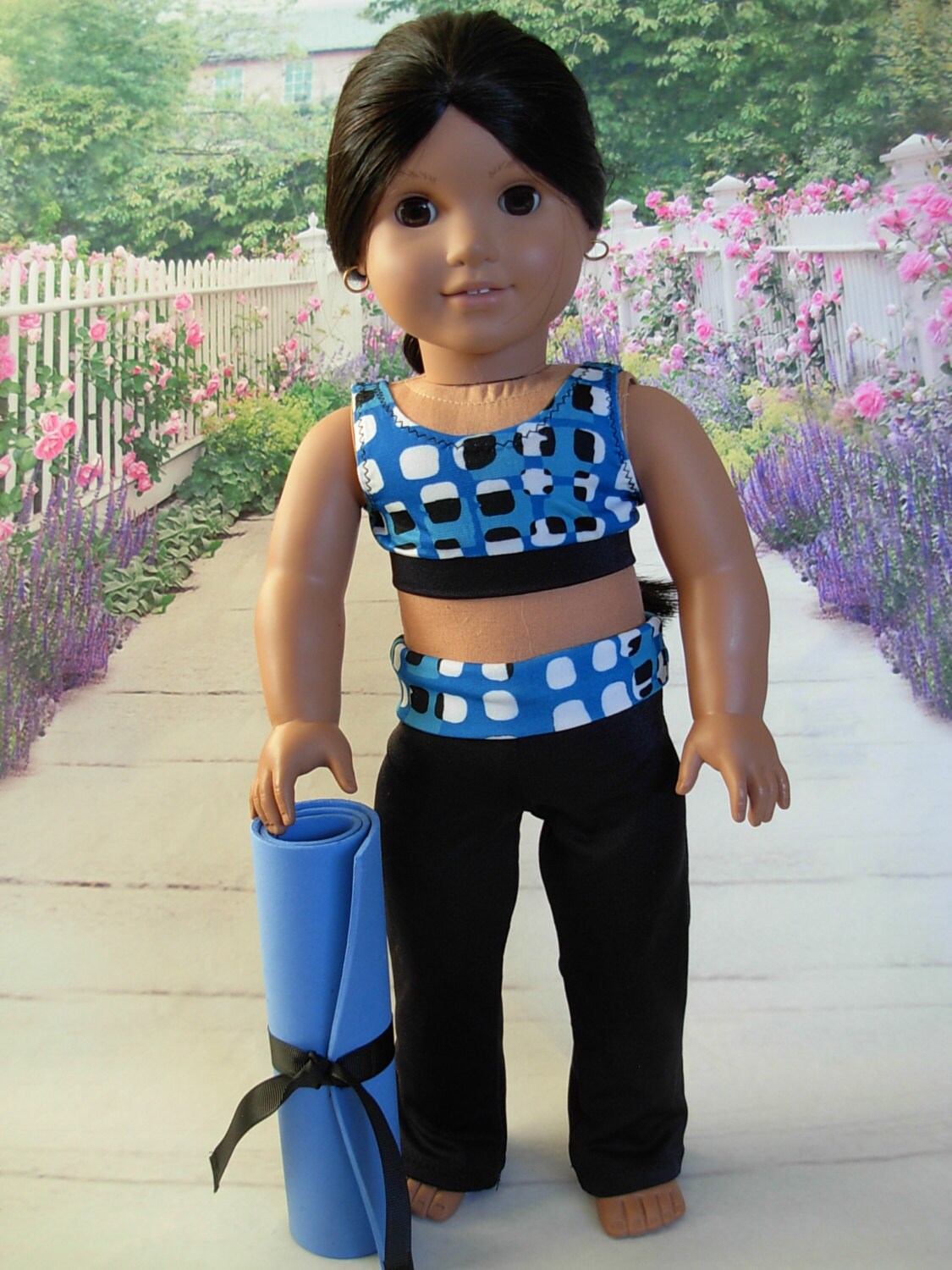 american girl yoga outfit