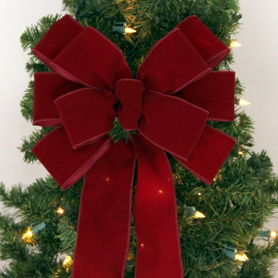 burgundy velvet wire edge christmas bow christmas wreath burgundy velvet wire edge christmas bow christmas wreath