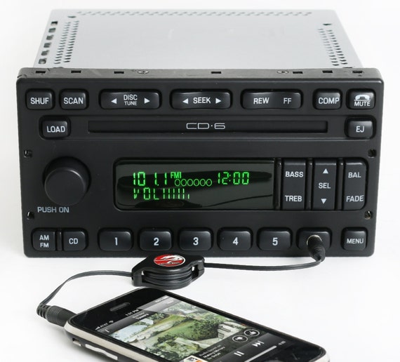 Auxillary input ford f250 6 cd radio #3