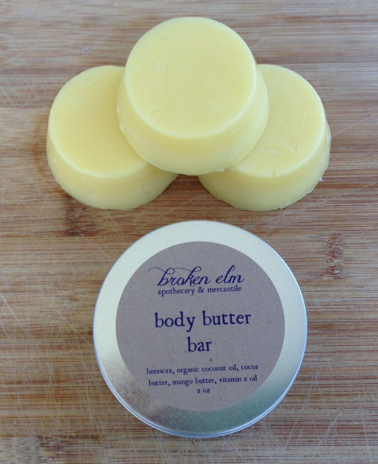 Body Butter Bar by BrokenElm on Etsy