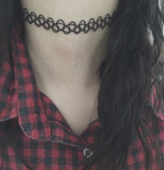 Tattoo Choker by PolarityArt on Etsy