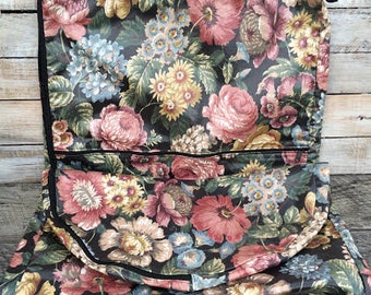 Garment Bags Hanging Carry Garment Bag -Dress Bags -Floral bi fold ...