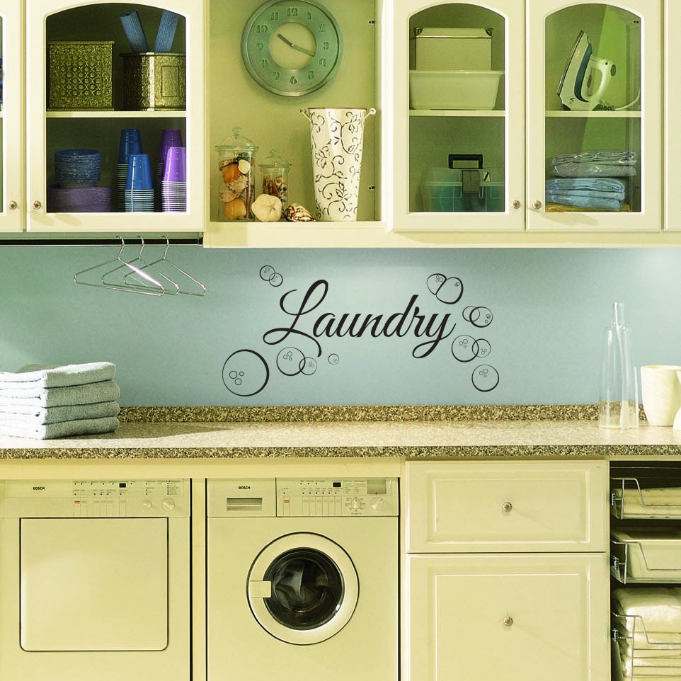  Laundry Room Wall Decal Custom Wall Decal for Laundry Room 