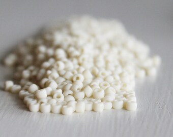 20g Frosted Light Beige Size 8 TOHO Seed Beads