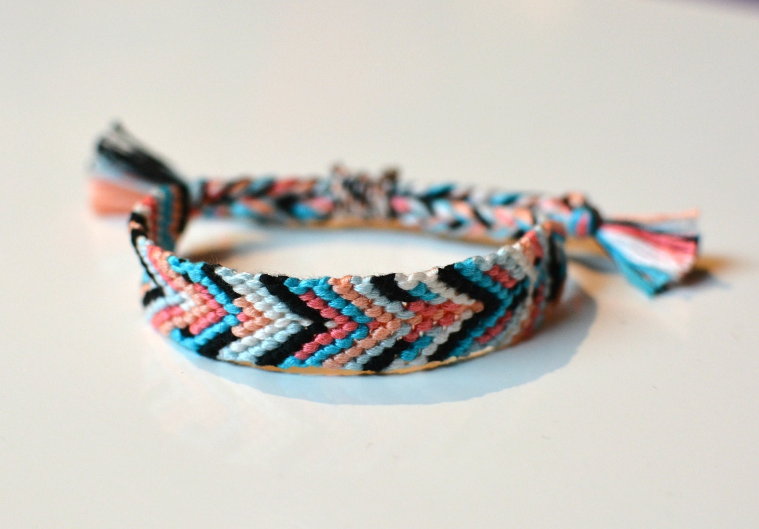 aztec friendship bracelet hand woven pull bracelet cotton