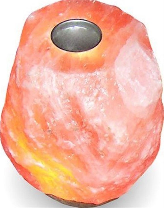 Himalayan Salt Lamp Aromatherapy Diffuser by SaltandLightTheWorld