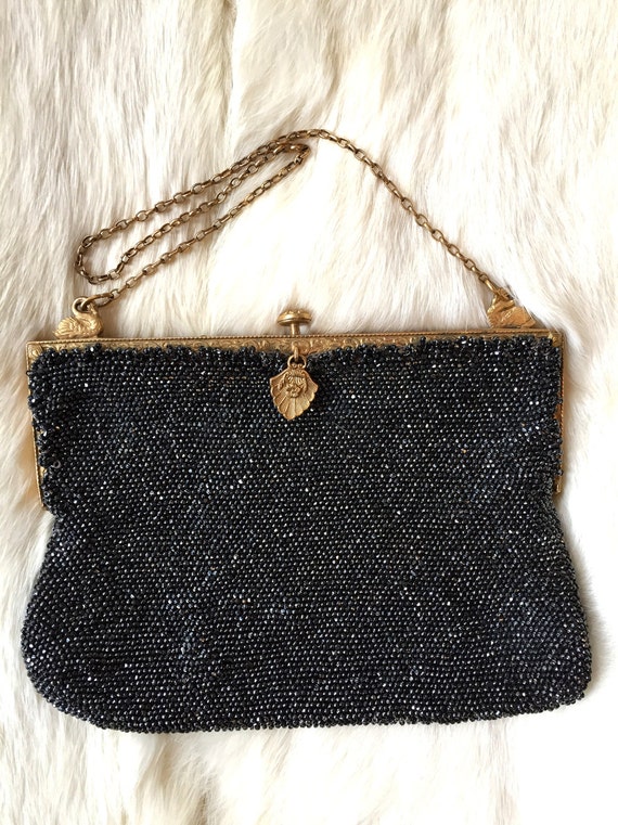 Vintage beaded evening bag by julevintage on Etsy